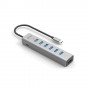 i-tec C31HUBMETAL703 hub di interfaccia USB 3.2 Gen 1 (3.1 Gen 1) Type-C 5000 Mbit/s Grigio