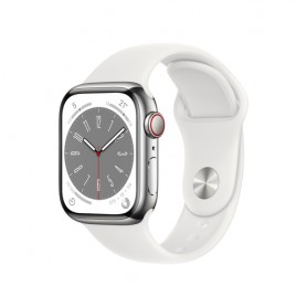 Apple Watch Series 8 OLED 41 mm 4G Argento GPS (satellitare)