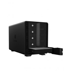 ICY BOX IB-3805-C31 Box esterno HDD Nero 3.5"