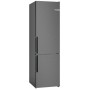 Bosch Serie 4 KGN39VXCT frigorifero con congelatore Libera installazione 363 L C Grigio