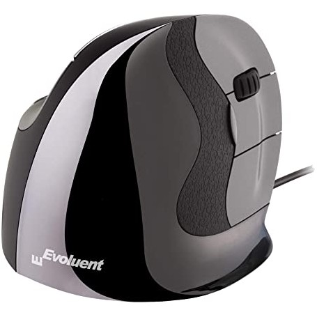 Evoluent VerticalMouse D Medium mouse Mano destra USB tipo A Laser