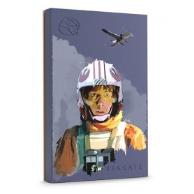 Seagate Game Drive Luke Skywalker™ Special Edition FireCuda disco rigido esterno 2000 GB Nero