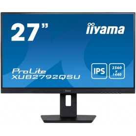 iiyama XUB2792QSU-B5 Monitor PC 68,6 cm (27") 2560 x 1440 Pixel Full HD LED Nero