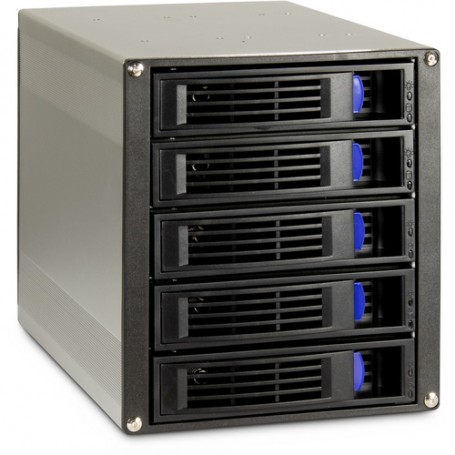Inter-Tech ST-5255 Box esterno HDD Nero 2.5/3.5"