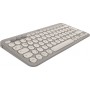 Logitech K380 tastiera Bluetooth QWERTZ Tedesco Sabbia