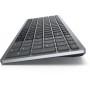 DELL KB740 tastiera RF senza fili + Bluetooth QWERTY Inglese UK Grigio, Nero