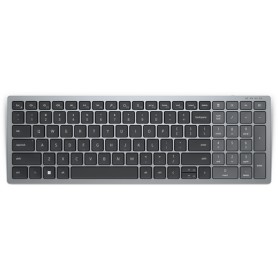 DELL KB740 tastiera RF senza fili + Bluetooth QWERTZ Tedesco Grigio, Nero