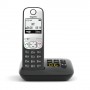 Gigaset A690A Telefono analogico/DECT Nero