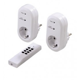 Hama 00121949 presa energia Bianco
