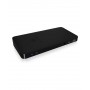 ICY BOX IB-DK2405-C Cablato USB 3.2 Gen 1 (3.1 Gen 1) Type-C Nero
