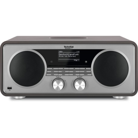 TechniSat DIGITRADIO 602 Internet Analogico e digitale Antracite, Argento