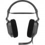 Corsair HS80 RGB USB Auricolare Cablato Portatile Giocare Carbonio