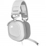Corsair HS80 RGB USB Auricolare Cablato Portatile Giocare Bianco