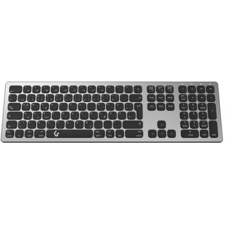 KeySonic KSK-8023BTRF tastiera Bluetooth QWERTZ Tedesco Antracite, Nero