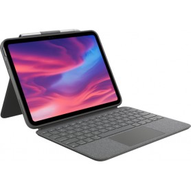 Logitech Combo Touch Grigio QWERTZ Tedesco
