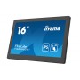 iiyama T1624MSC-B1 visualizzatore di messaggi Pannello piatto interattivo 39,6 cm (15.6") IPS 450 cd/m² Full HD Nero Tou