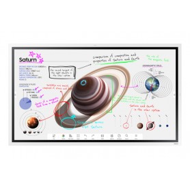 Samsung WM55B Pannello piatto per segnaletica digitale 139,7 cm (55") VA Wi-Fi 350 cd/m² 4K Ultra HD Bianco Touch screen