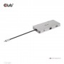 CLUB3D CSV-1594 hub di interfaccia USB 3.2 Gen 1 (3.1 Gen 1) Type-C 5000 Mbit/s Nero, Grigio