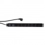 LogiLink PDU8A01 unità di distribuzione dell'energia (PDU) 8 presa(e) AC 1U Nero