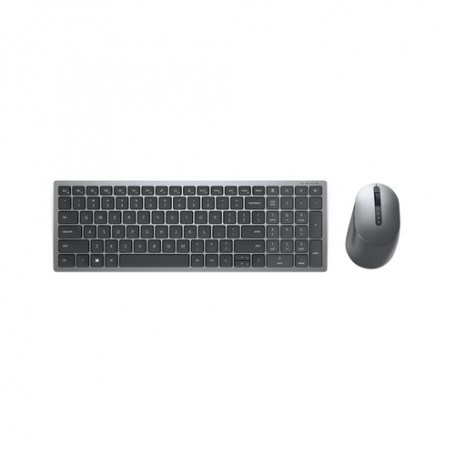 DELL KM7120W tastiera Mouse incluso RF senza fili + Bluetooth QWERTY US International Grigio, Titanio
