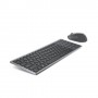 DELL KM7120W tastiera Mouse incluso RF senza fili + Bluetooth QWERTY Grigio, Titanio