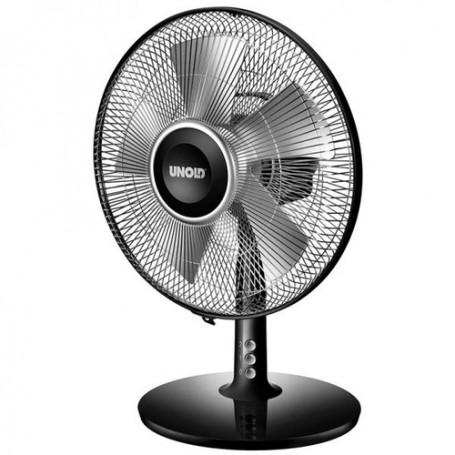 Unold 86817 ventilatore Nero, Argento