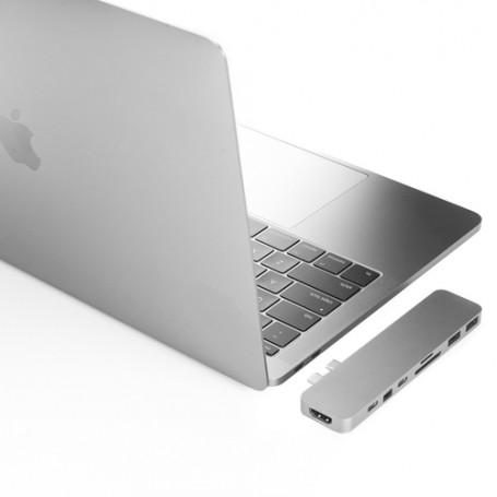 HYPER GN28D USB 3.2 Gen 1 (3.1 Gen 1) Type-C 50000 Mbit/s Argento
