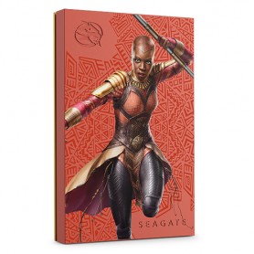 Seagate Okoye disco rigido esterno 2000 GB Rosso
