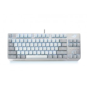 ASUS ROG Strix Scope TKL Moonlight White tastiera USB Bianco