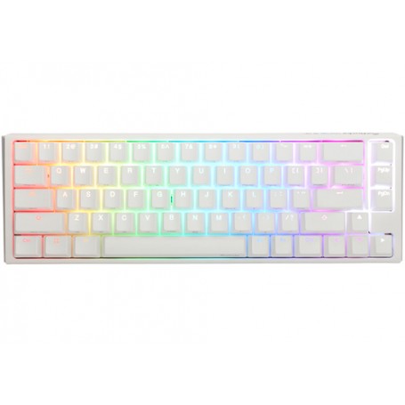 Ducky One 3 Classic Pure White SF tastiera USB Inglese US Bianco