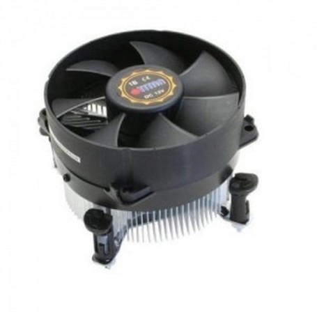 Titan DC-775K925B/RPW/CU30 sistema di raffreddamento per computer Processore Raffreddatore d'aria 9,5 cm Nero, Argento