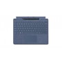 Microsoft Surface 8X6-00101 tastiera per dispositivo mobile Blu Microsoft Cover port QWERTZ Tedesco