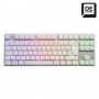 Sharkoon PureWriter TKL RGB Blue tastiera USB QWERTZ Tedesco Bianco
