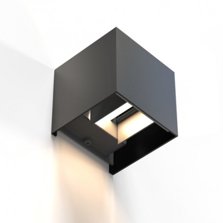 Hama 00176606 soluzione di illuminazione intelligente Lampada a parete intelligente Nero Wi-Fi