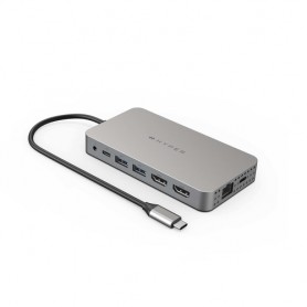 HYPER HDM1H hub di interfaccia USB 3.2 Gen 1 (3.1 Gen 1) Type-C 5000 Mbit/s Acciaio inossidabile