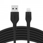 Belkin CAA008BT1MBK cavo USB 1 m USB A USB C/Lightning Nero