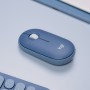 Logitech Pebble M350 mouse Ambidestro RF senza fili + Bluetooth Ottico 1000 DPI
