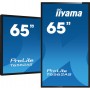 iiyama T6562AS-B1 visualizzatore di messaggi Pannello piatto interattivo 163,8 cm (64.5") IPS 500 cd/m² 4K Ultra HD Nero
