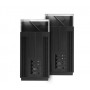 ASUS ZenWiFi Pro XT12 (2-PK) router wireless Gigabit Ethernet Banda tripla (2.4 GHz/5 GHz/5 GHz) Nero