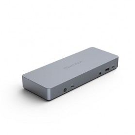 HYPER HD-GD1000-EU replicatore di porte e docking station per notebook USB 3.2 Gen 1 (3.1 Gen 1) Type-C Argento