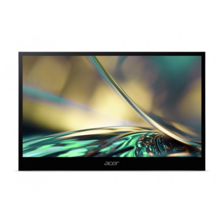 Acer PM168QKT 39,6 cm (15.6") 3840 x 2160 Pixel 4K Ultra HD OLED Touch screen Nero, Argento
