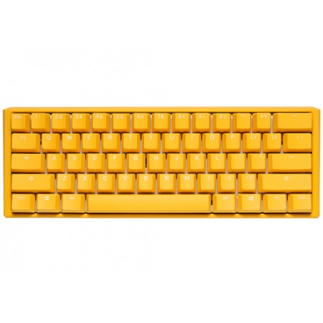 Ducky One 3 Yellow Mini tastiera USB Tedesco Giallo