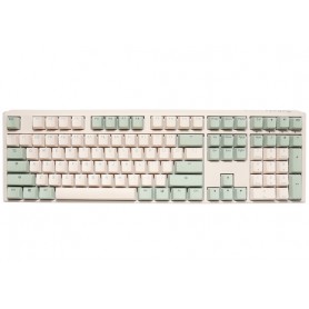 Ducky One 3 Matcha tastiera USB Tedesco Beige, Oliva