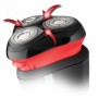 Remington R3000 rasoio elettrico Rotazione Trimmer Nero, Rosso
