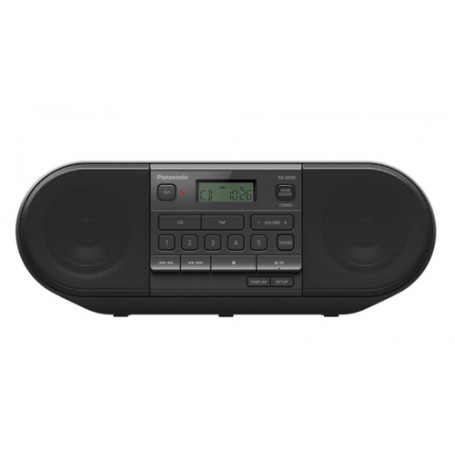 Panasonic RX-D500 Portatile Nero
