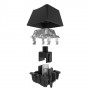 Hama MKC-650 tastiera USB QWERTZ Tedesco Antracite, Nero