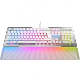 ROCCAT Vulcan II Max tastiera USB QWERTZ Tedesco Bianco