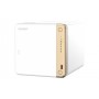 QNAP TS-462-2G server NAS e di archiviazione Tower Collegamento ethernet LAN Bianco N4505