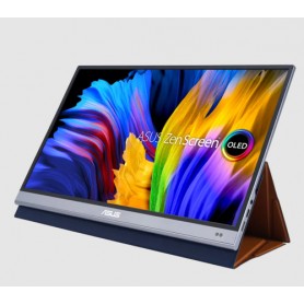 ASUS ZenScreen OLED MQ16AH 39,6 cm (15.6") 1920 x 1080 Pixel Full HD Grigio