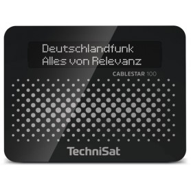 TechniSat CABLESTAR 100 Orologio Digitale Nero